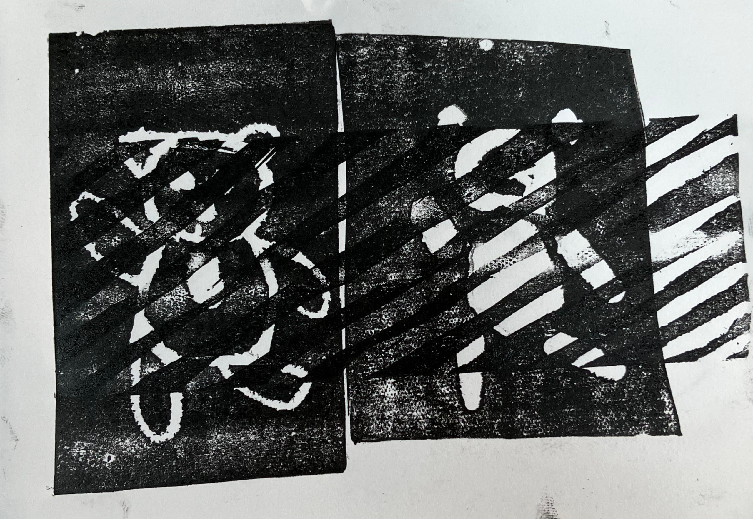 Gravura em borrachaa