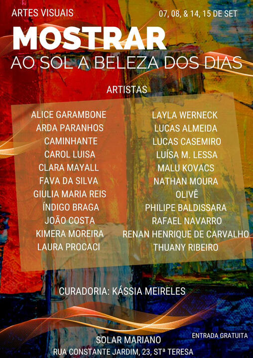 Mostrar ao Sol a beleza dos dias (2024)